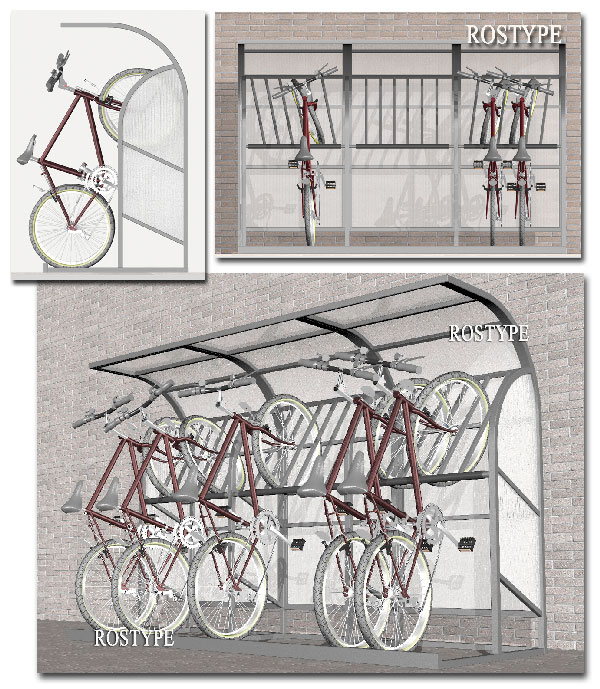 Велосипедные стоянки чертеж