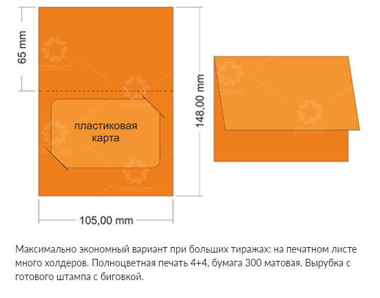 Дисконтная карта размер макета