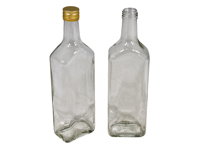 Купить бутылки с доставкой. Бутылка 0.5 Рокса пи-28-500. Бутылка Калиф 0.5 л. Прямоугольная бутылка. Бутылка прямоугольная стеклянная.