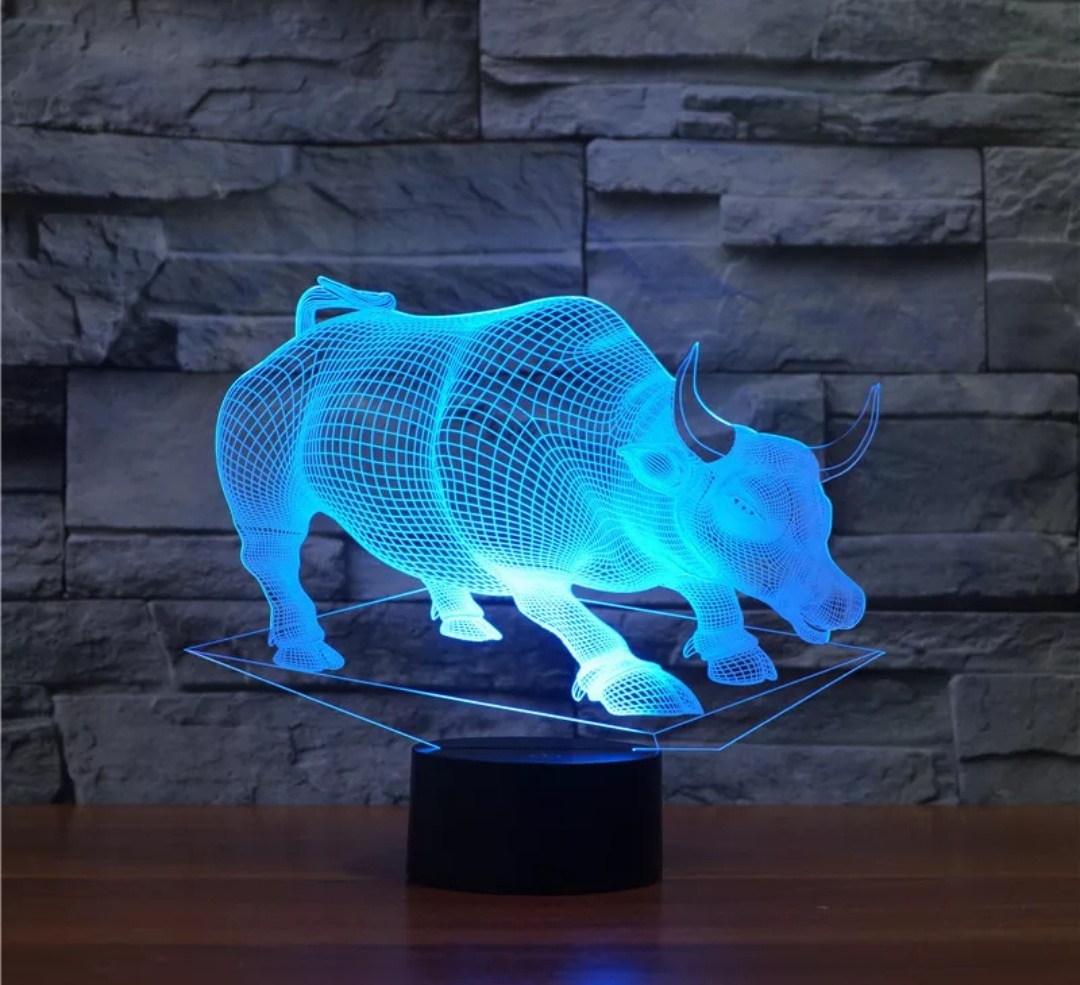 3d светильник led Lamp ночник с 3d-эффектом